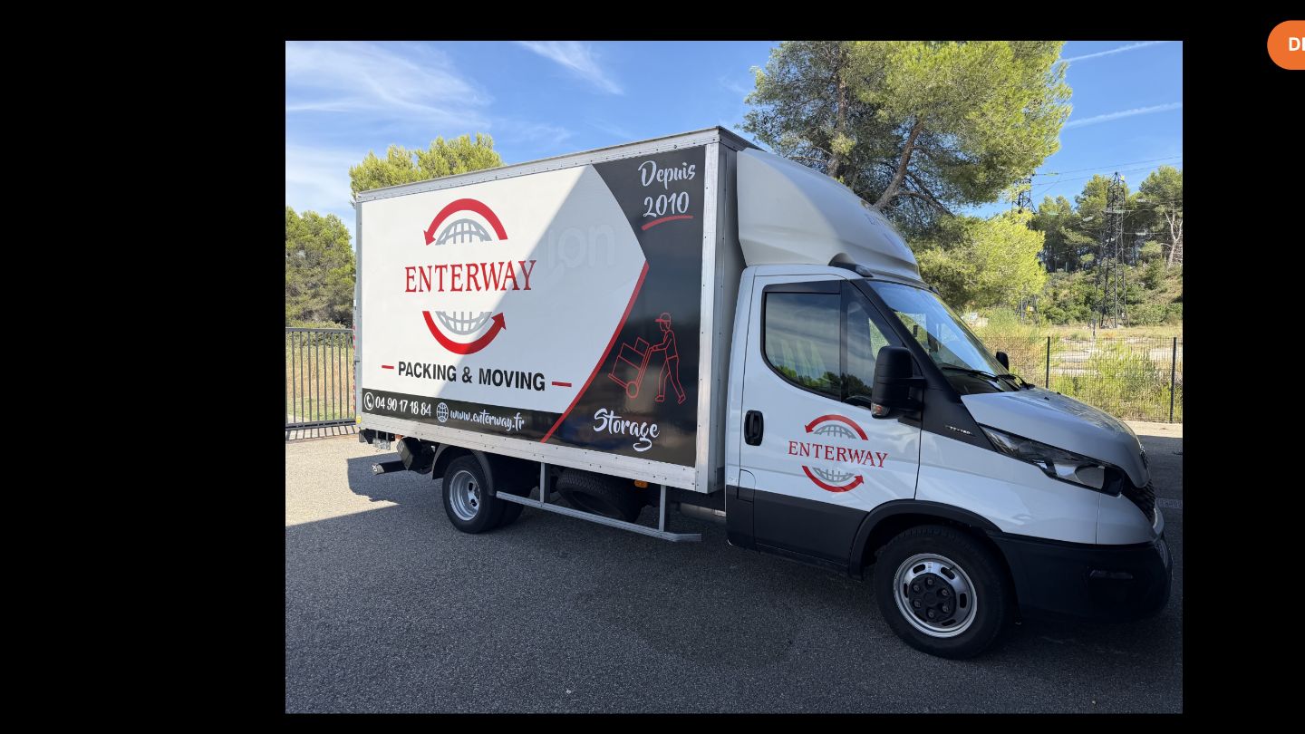 Capture du site de Enterway
